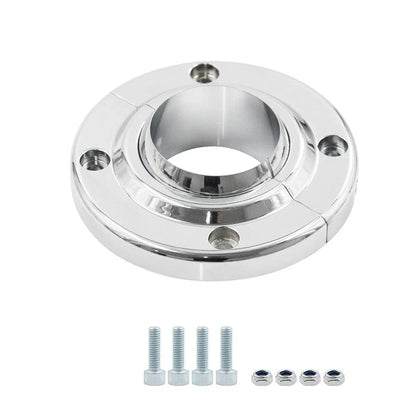 1x 2INCH Chrome Swivel Steering Column for SBC BBC 350 Car