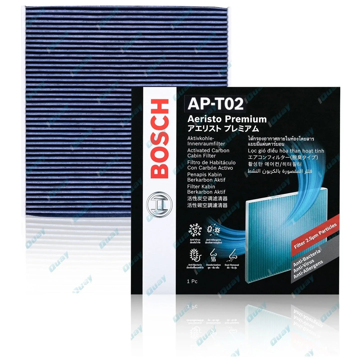 Aeristo Premium Cabin Air Filter for Toyota Tarago ACR30 2.4L (2000-06)