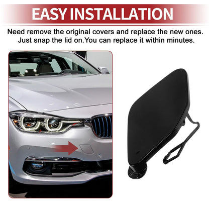 Tow Hook Cover Front for BMW 320i (2016-2018) 1 Pc