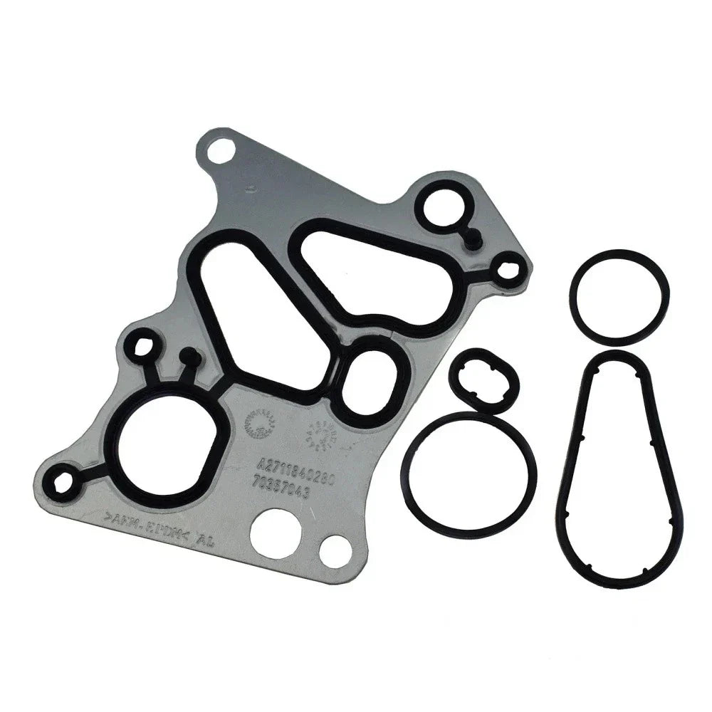 Oil Filter Housing Gasket & O-Rings for Mercedes-Benz C250 C180 C200 (2012-2015)