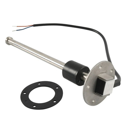 Fuel Water Tank Level Sensor + 52mm Fuel Level Gauge for Marine Boat (0-190ohms)