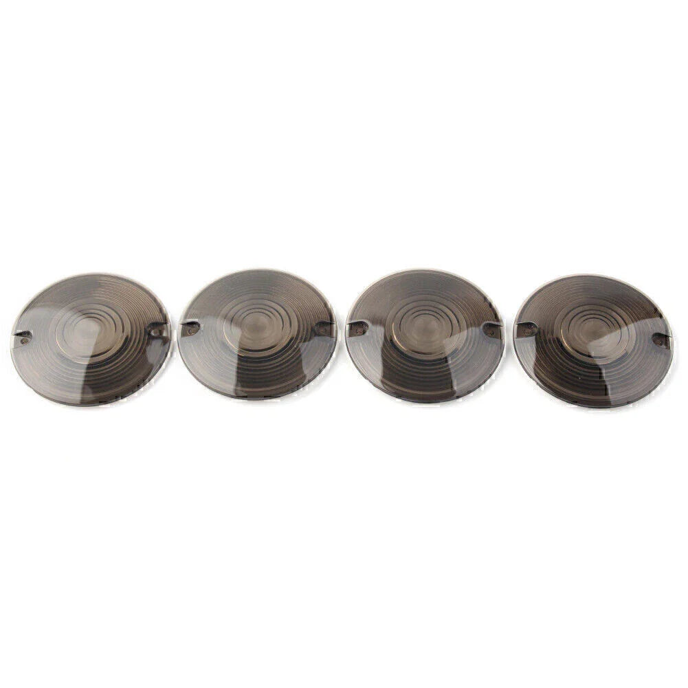 Smoke Turn Signal Lens Cover for Harley Electra Glide, Road King