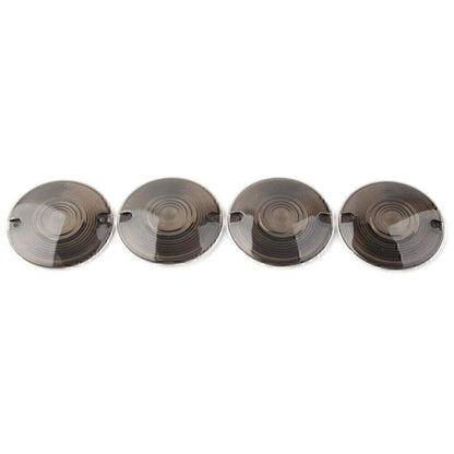 Smoke Turn Signal Lens Cover for Harley Electra Glide, Road King