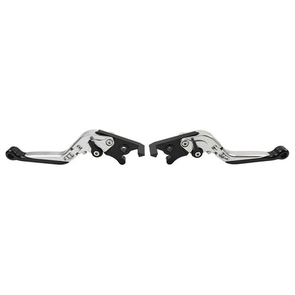 Silver Extendable Brake Clutch Levers for Kawasaki Ninja 650R ER6F ER6N (2006-2018)