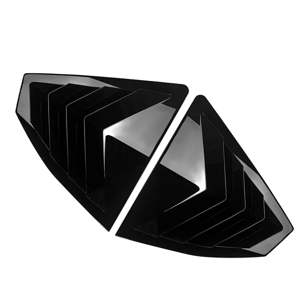 Glossy Black Rear Window Louver Cover for Subaru WRX STI (2022-2025)