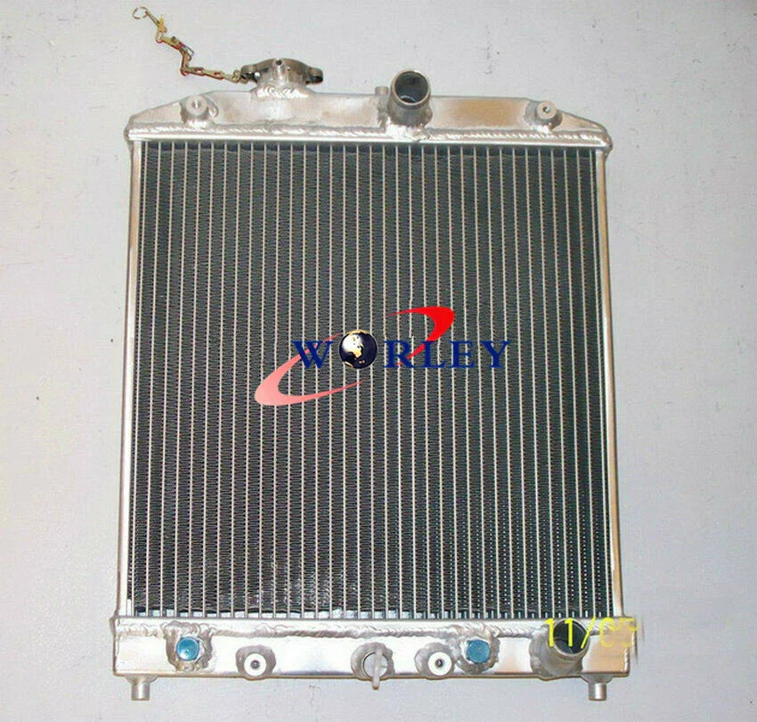 Aluminum Radiator & Fan for Honda Civic EK EG D15 D16 (1996-2000)