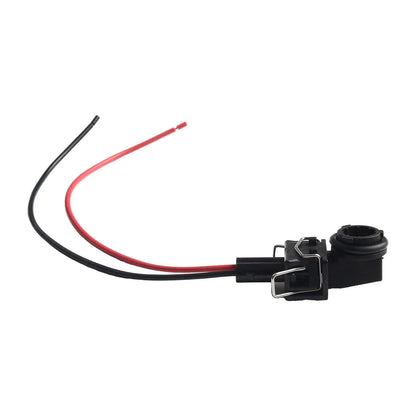 Black ABS Material / Bulb Socket Cable Adapter Lamp Holder Connector for Golf