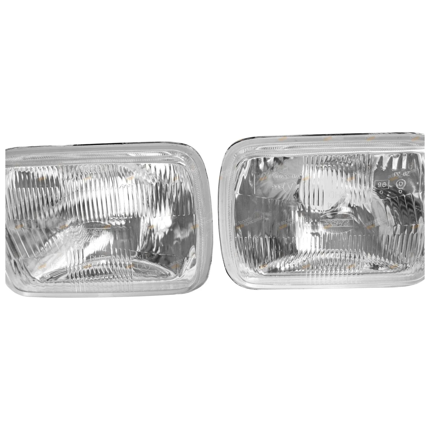2 x Universal Headlights Pair for Toyota Hilux/Hiace (1983–2005)