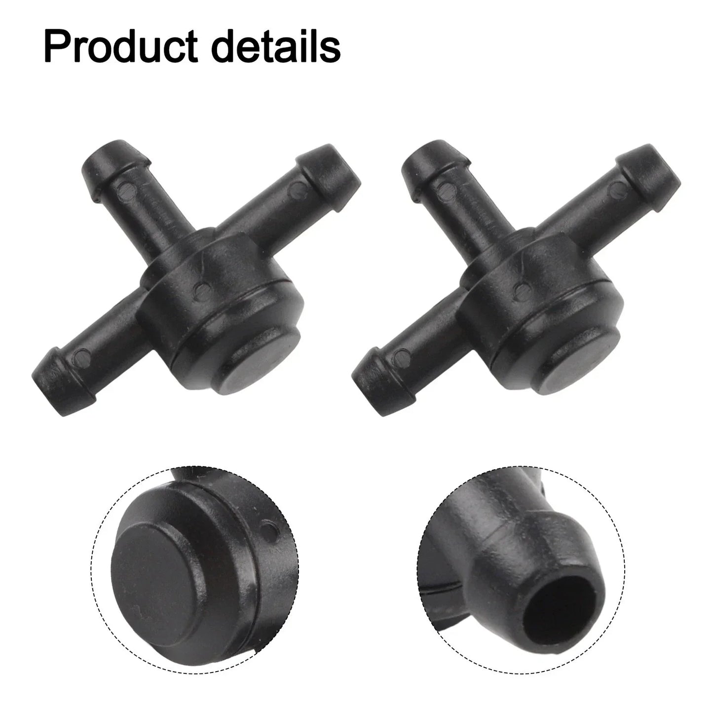 Washer Valve Set Black Plastic for C30 C70 S40 S60 S80 V50 V70 XC60