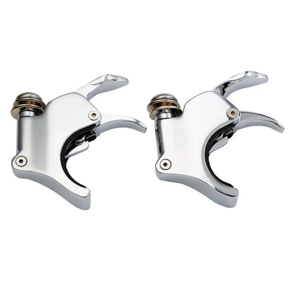 49mm Chrome Windshield Clamps for Harley V Rod VROD, Sportster XL1200X (02-10)