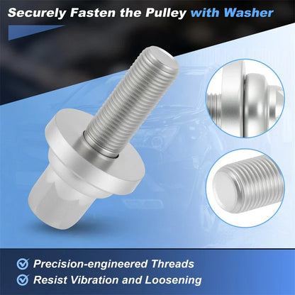 Crankshaft Pulley Bolt for Honda Civic Accord Element HR-V CR-V Acura Integra (2001-2023)