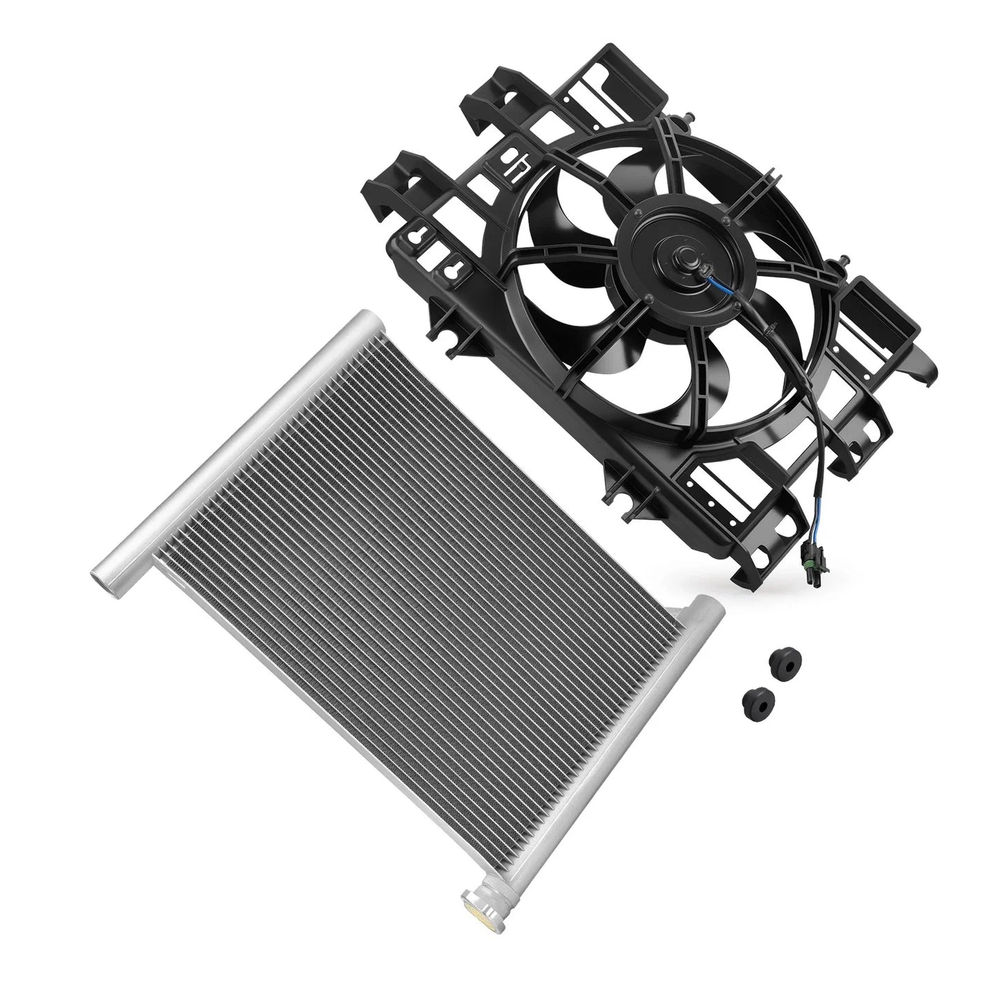 Radiator + Cooling Fan + Bushing Polaris Scrambler Sportsman 850 (2009–2025)
