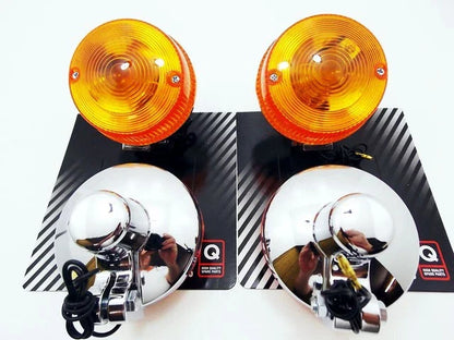 KAWASAKI Z1 1973 Turn Signal Indicator Blinker Assembly Set (1973)