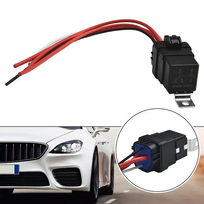 1 x Marine Car Fan 80/60A12V Relay With Socket 5 Pins Heavy Duty