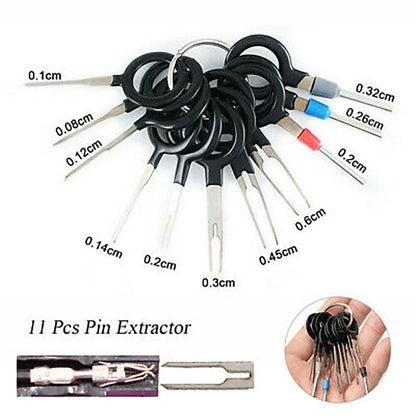 Terminal Removal Tool Wire Connector Pin Release Extractor Puller Kit for Car