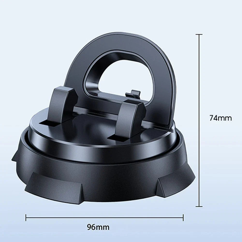 Car Phone Holder with Adjustable Clamp and 360 Degree Rotatable Dashboard Mount
