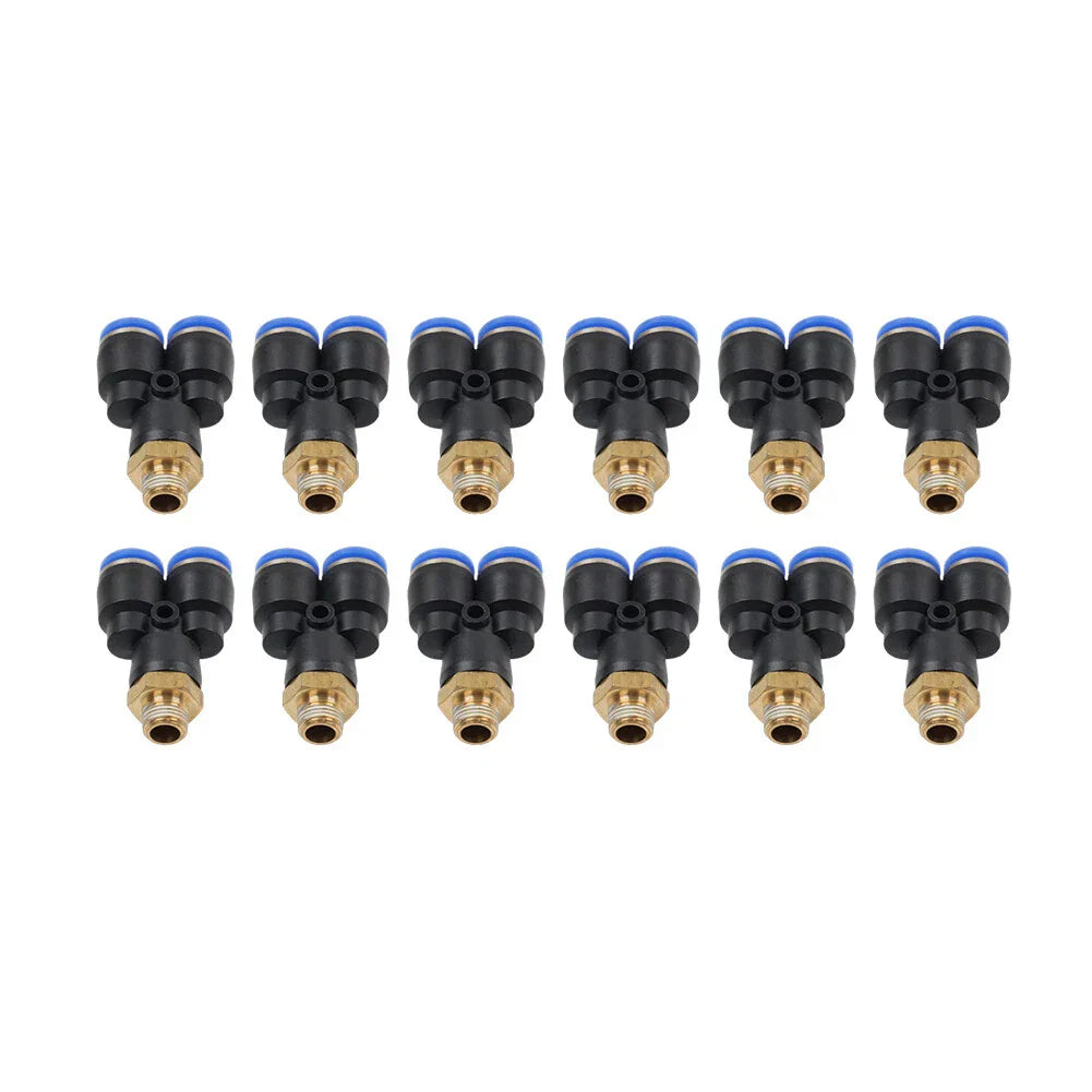 12pcs G1/8��� Y Air Valve Fitting Connector for Tire Changer
