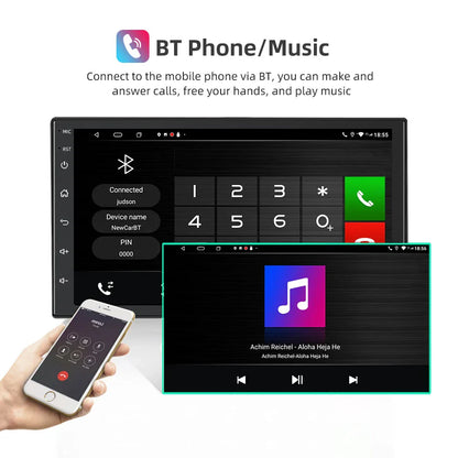 7" Apple CarPlay Android Auto Head Unit for Kia Rio (2005-2011)