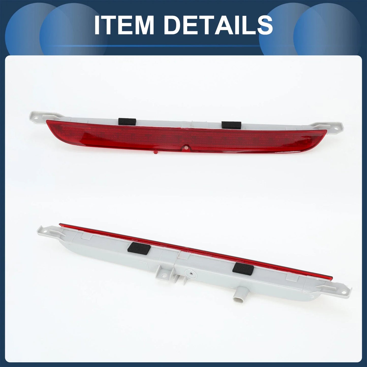 LED Third Brake Light for BMW X5 II E70 Red Housing (2008-2013)