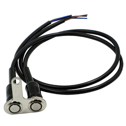 12V Blue LED Motorcycle Switch Waterproof for Handlebar