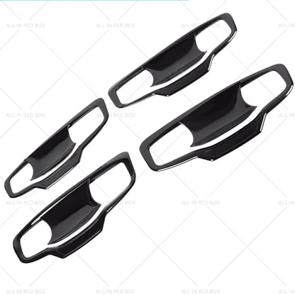 Gloss Black Door Handle Bowl Cover Trim for Mitsubishi Triton (2024+)