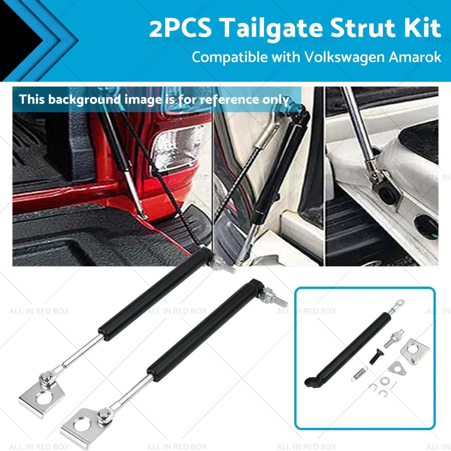 Tailgate Strut Kit for Volkswagen Amarok (2012-2018)
