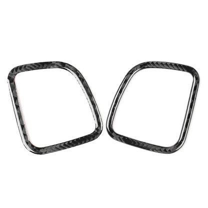 Carbon Fiber Black Interior Dashboard Air Vent Cover Trim for Cadillac CTS (08-13)