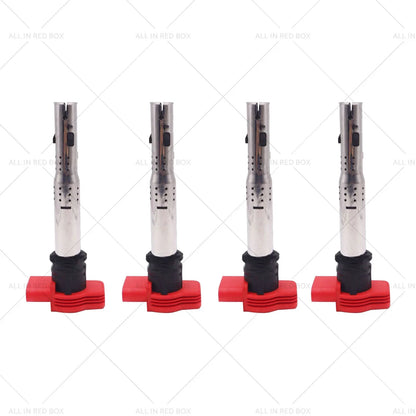 4x Ignition Coils for VW Golf Jetta Audi A4 A5 2.0 3.2 FSI TSI V6 V8