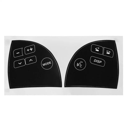 Steering Wheel Control Button Decal Sticker for Lexus ES350 (2007-2012)