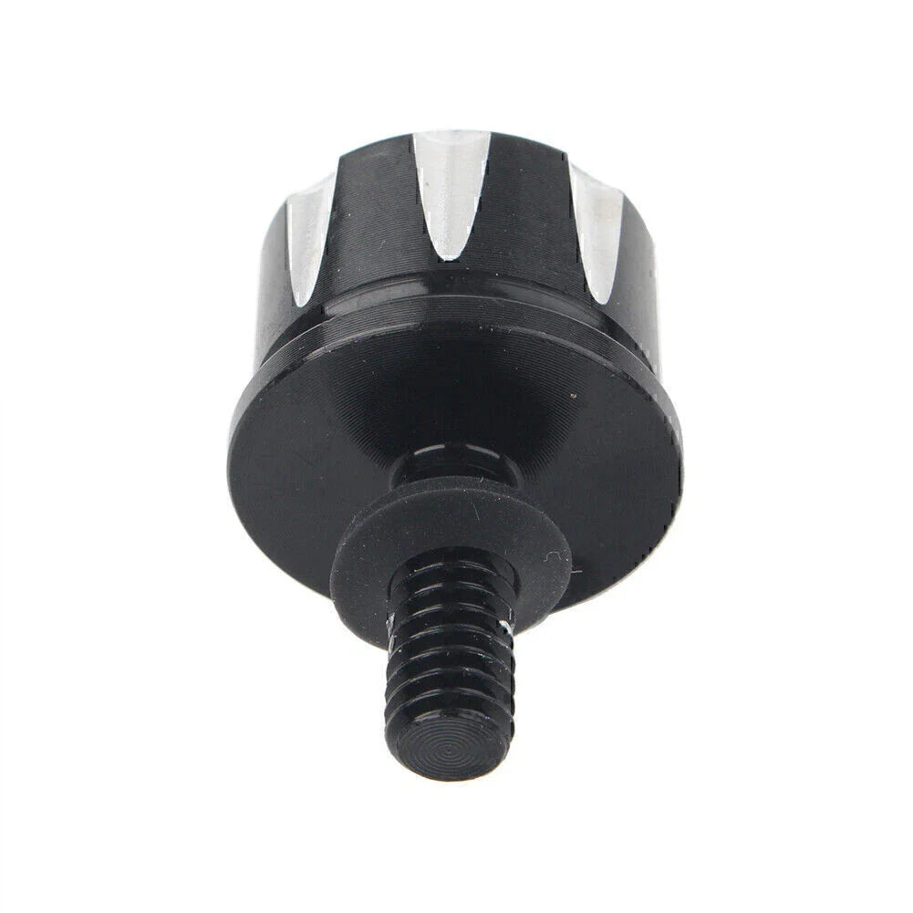 Black Rear Fender Seat Screw Bolt 1/4" -20 for Harley (1996-2023)