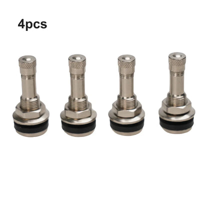 4pcs TR416 Chrome Tubeless Bolt-In Valve Stems
