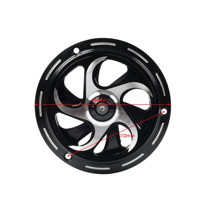 Red Radiator Cooling Fan Cover for Vespa Sprint Primavera 150 (2013-2023)