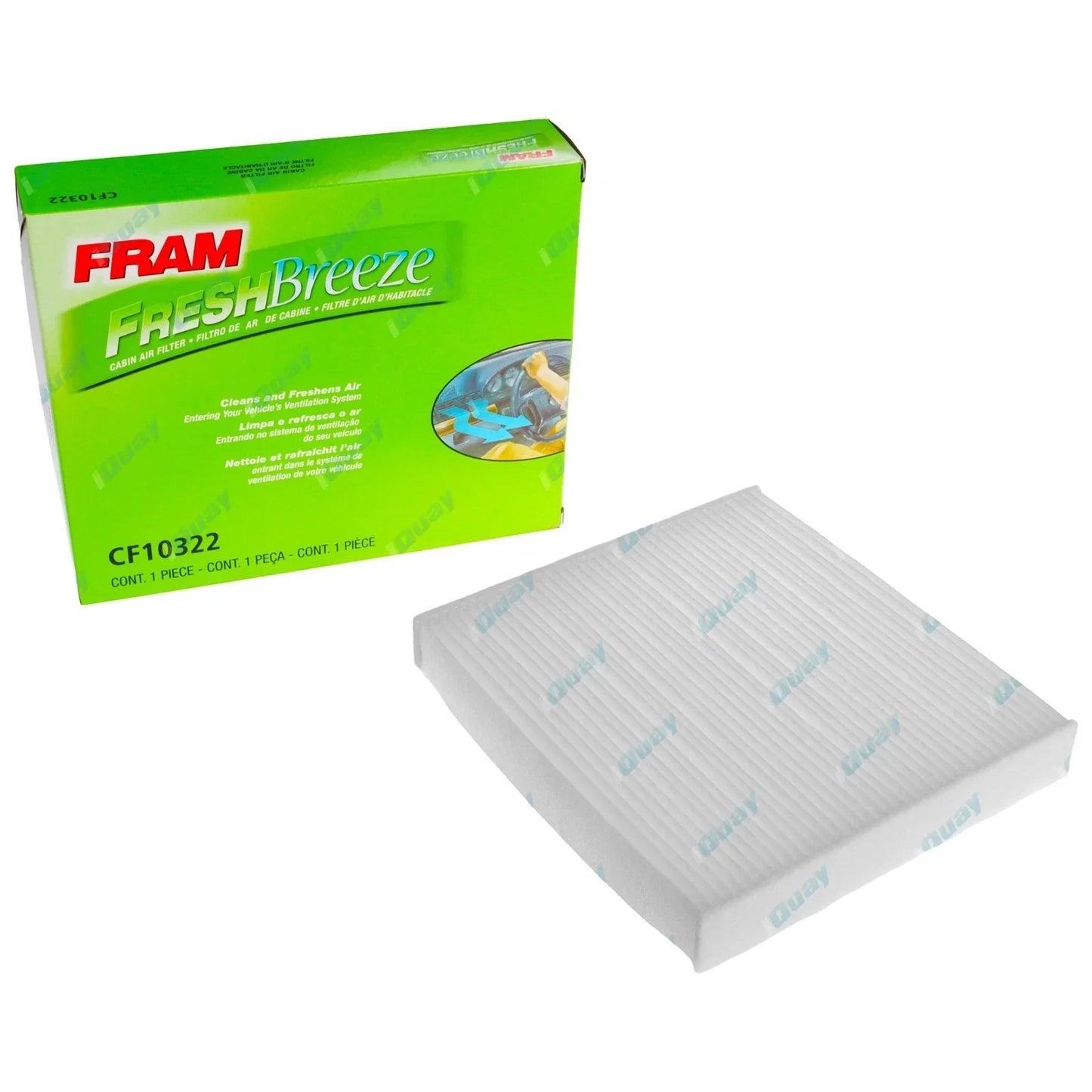 FRAM Cabin Filter Cleaner for Toyota Kluger GSU50 GSU55 V6 2GR-FE 3.5L 2014~2017