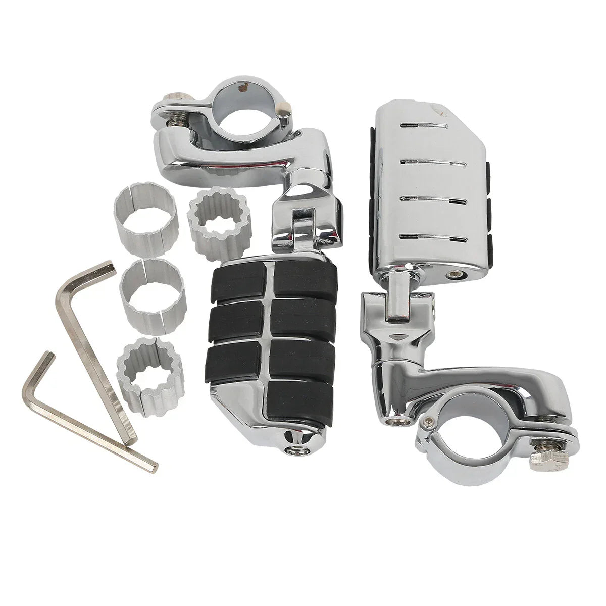 22mm 25mm 32mm 35mm Chrome Highway Footpeg Footrest Mount for Harley Touring