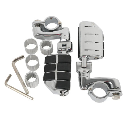 22mm 25mm 32mm 35mm Chrome Highway Footpeg Footrest Mount for Harley Touring