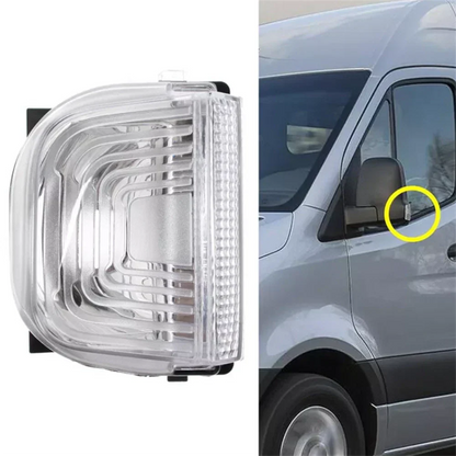 Left Side Mirror Turn Signal Light for 2018-2023 Mercedes Sprinter