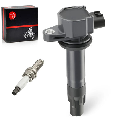 2 x Ignition Coil & Iridium Spark Plug for Can-Am Maverick X3 (2017–2023)