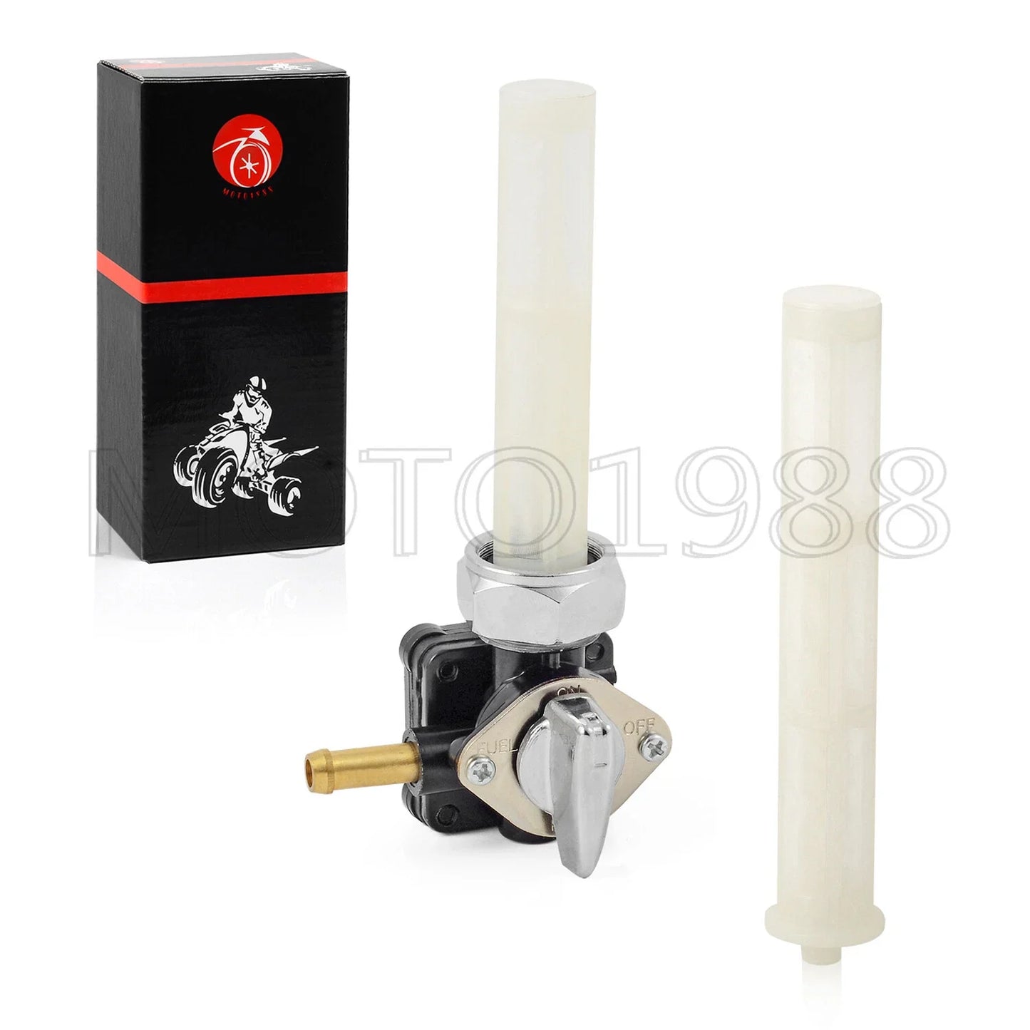 Fuel Valve VACUUM Petcock 22mm for Dyna FXDL Low Rider (2000–2006)
