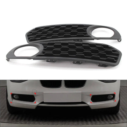 Front Fog Light Grilles for BMW 1-Series F20 F21 (2011-2015)