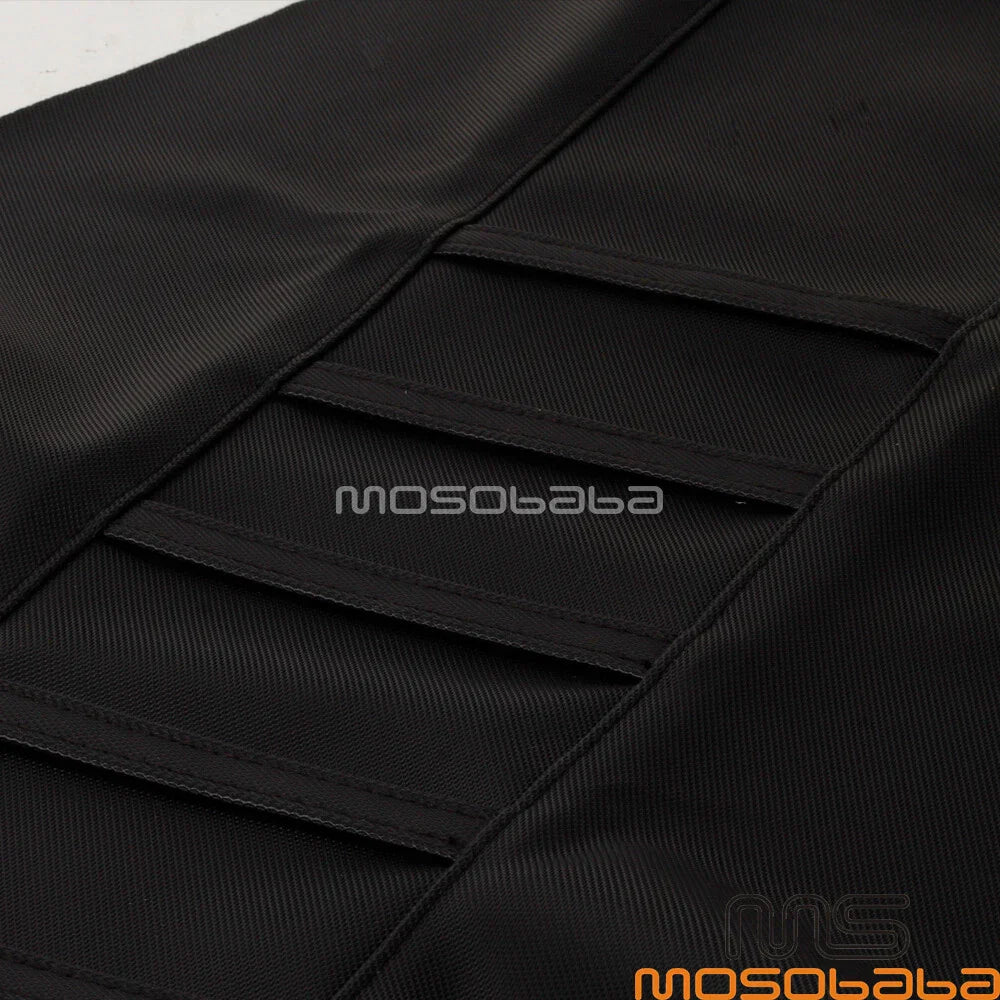 Ribbed Gripper Seat Cover for Honda Suzuki Yamaha Off Road Dirt Bike Universal