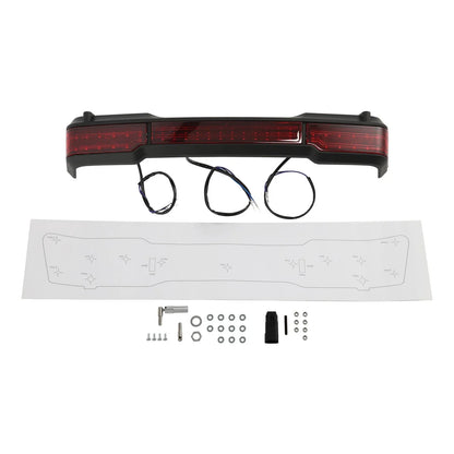 LED Brake Tail Light Side Marker for Harley King Trunk Touring (1997-2008)
