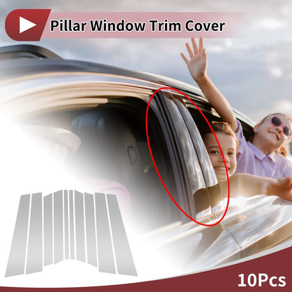 10 x Door Pillar Window Trim for Mercedes-Benz R-Class (2006-2017)