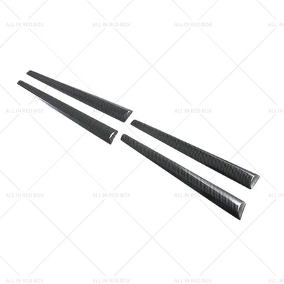 4 x Carbon ABS Interior Door Panel Cover Trim for Toyota Hilux (2015-2021)