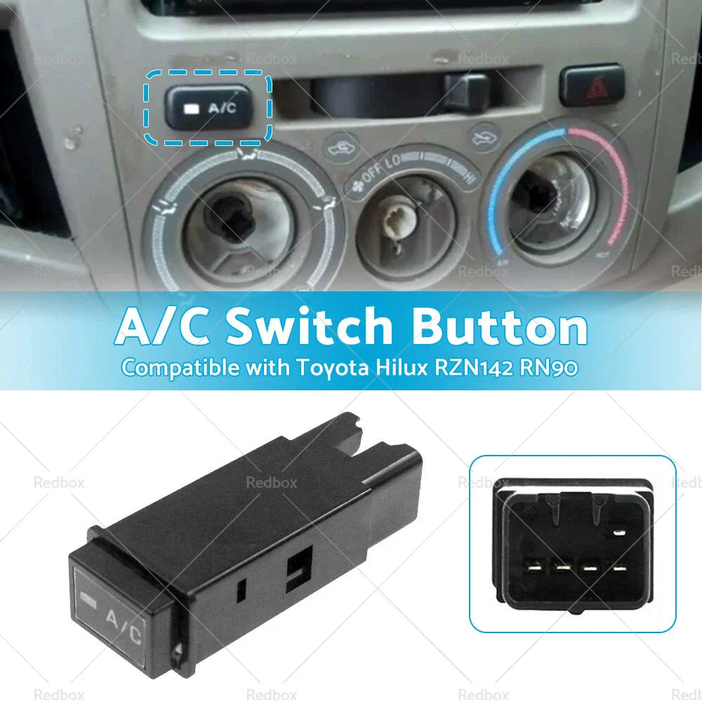 A/C Cooler Switch Button for Toyota Hilux RZN142 RN90 RN85 RN135 RN130 RN110