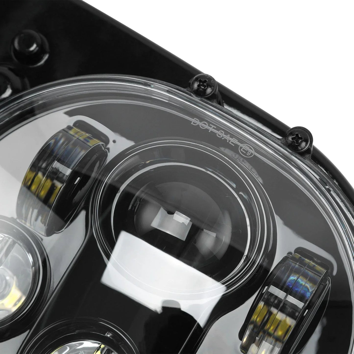 5 3/4" Dual LED Front Headlight for Harley Road Glide (1998-2013)