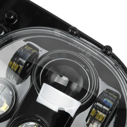 5 3/4" Dual LED Front Headlight for Harley Road Glide (1998-2013)