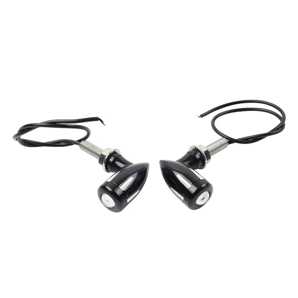 Mini Turn Signal Light Blinker 8mm for Bobber Cafe Racer