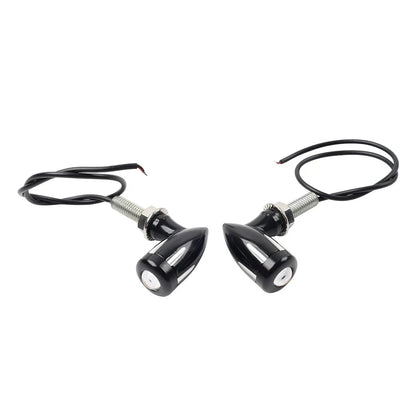 Mini Turn Signal Light Blinker 8mm for Bobber Cafe Racer