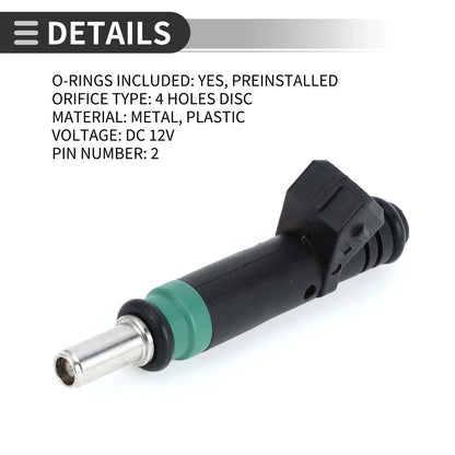 Fuel Injector for BMW X5 E53 4.4i 4.8is (2003-2006) 1 Pc