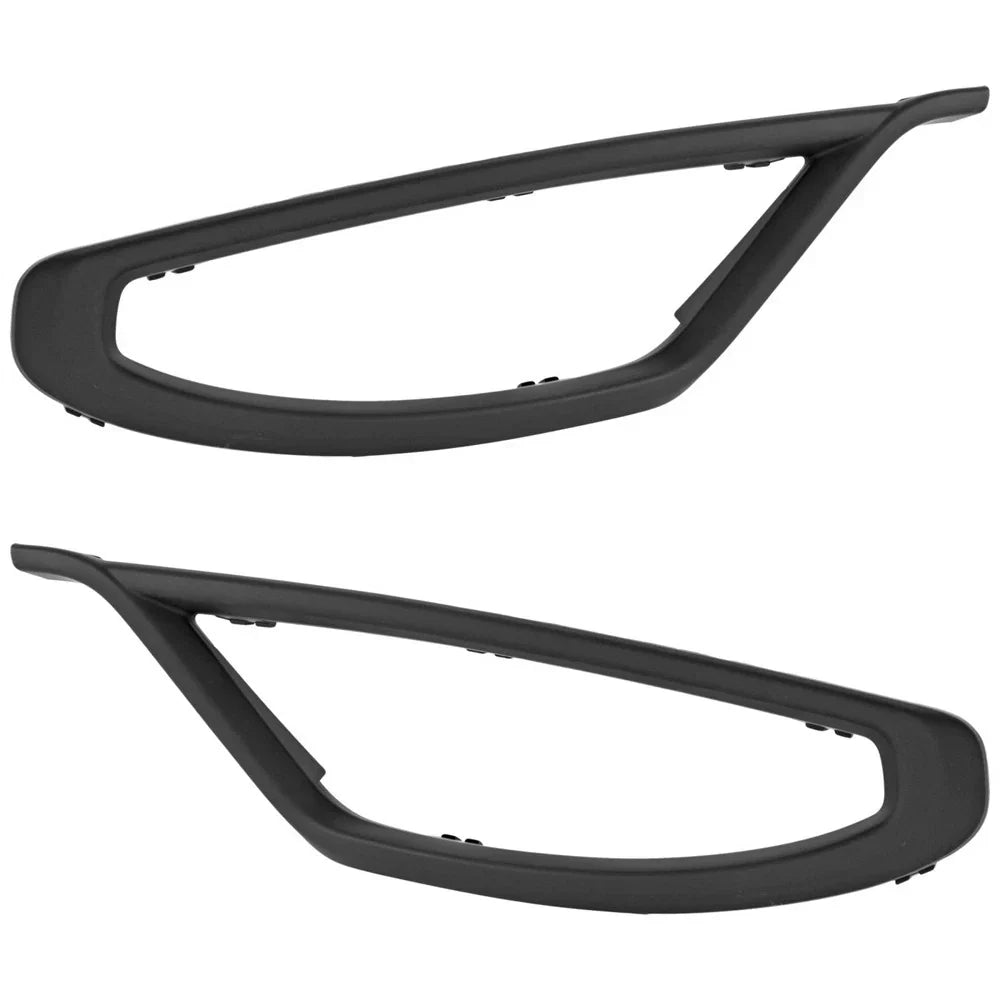 Left & Right Fog Light Trims for Jeep Cherokee Trailhawk (2019-2023)